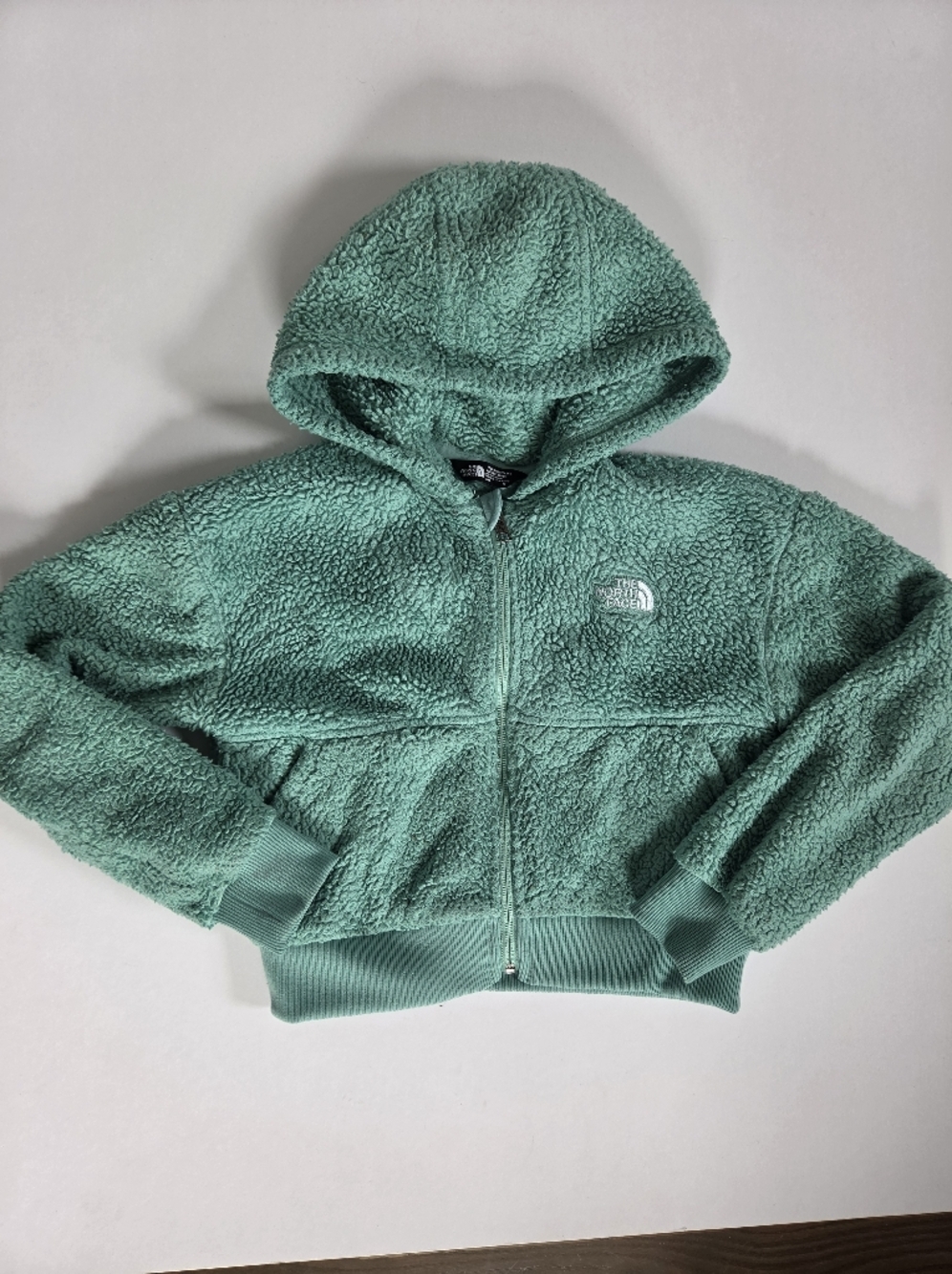 The North Face Suave Oso Full-Zip Hooded Teddi fleecy Jacket for girls size 10